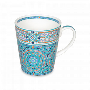 Кружка «Великолепный восток», 600 мл, фарфор, белый, декор, KOENITZ, Германия, Большие кружки