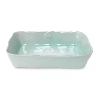 Блюдо прямоугольное для запекания Turquoise, 35 х 25 см, керамика, голубой, серия Nova, COSTA NOVA, Португалия, 