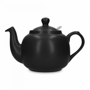 Чайник заварочный MATT BLACK, 1500 мл, керамика, нержавеющая сталь, черный матовый, KITCHEN CRAFT, Великобритания, Английские заварочные чайники