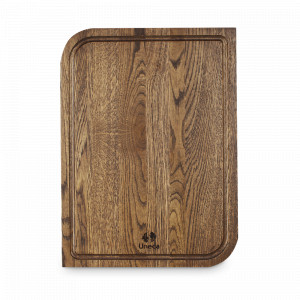 Доска разделочная дубовая, 48 х 32 см, темно-коричневый, UNECA, Россия, Разделочные доски