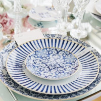 Тарелка десертная, 20 см, фарфор, декор, серия Transatlantica, VISTA ALEGRE, Португалия_00806560034798711259.jpg