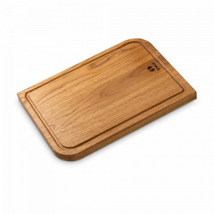 Доска разделочная дубовая, 44 х 28 см, коричневый, UNECA, Россия, Разделочные доски