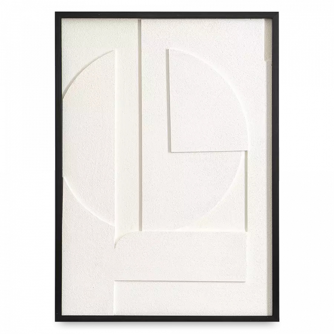 Панно декоративное с эффектом 3D Minimalism, 50 х 70 см, холст с черной рамой, серия Art, BERGENSON BJORN, Великобритания