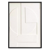Панно декоративное с эффектом 3D Minimalism, 50 х 70 см, холст с черной рамой, серия Art, BERGENSON BJORN, Великобритания