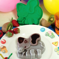 Форма слоник 12х12 см, высота 3 см, малиновый, серия Marty for Party, SILIKOMART, Италия_00775930066314612775.jpg