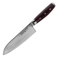 Нож кухонный Сантоку 16,5 см, Santoku, дамасская сталь, серия GOU 161, YAXELL, Япония