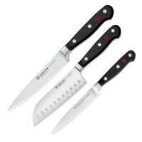 Набор из 3-х кухонных ножей поварская тройка, серия Classic, WUESTHOF, Золинген, Германия