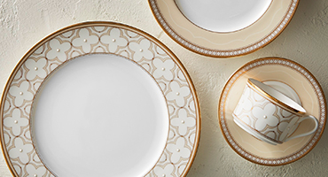 Трефолио, золотой кант