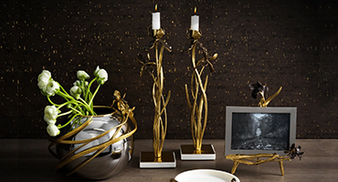 Вазы и подсвечники