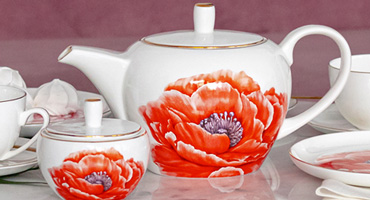 Чайники и предметы сервировки